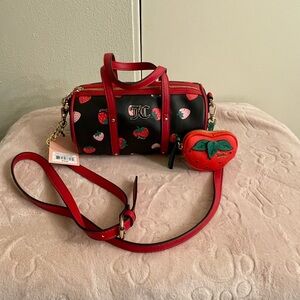 Juicy Couture Black and Red Women's Bag